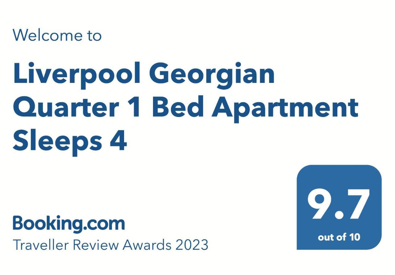 Liverpool Georgian Quarter 1 Bed Apartment Sleeps 4 Luaran gambar